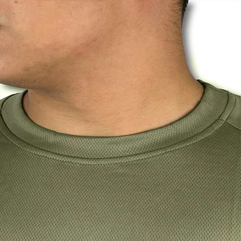 Лонгслив военный мужской Lesko A659 с длинным рукавом 2XL Green (30393490) - фото 3