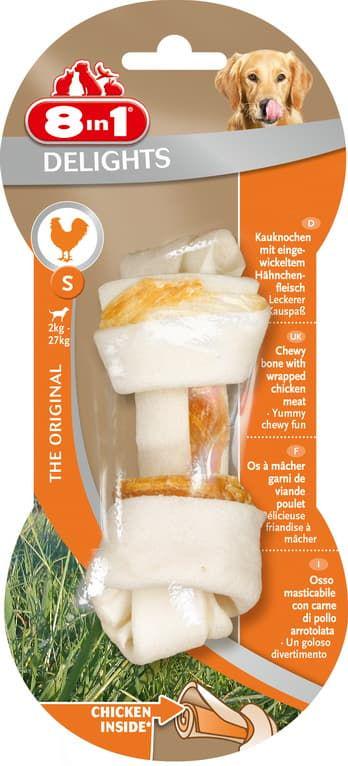 Жевательное лакомство Кость с куриным 
мясом 8в1 11 см 1 шт. (26094)