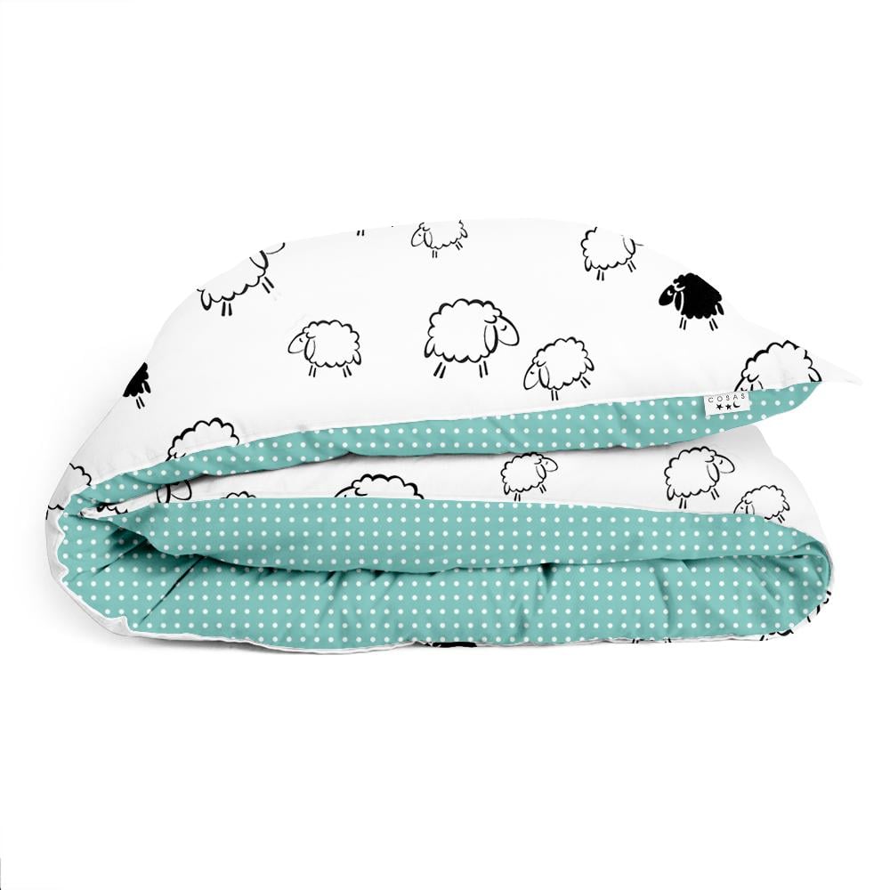 Пододеяльник Cosas двуспальный Sheep Mint 180х220 см (4822052048528)