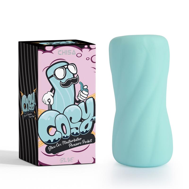 Мастурбатор для мужчин Blow Cox Masturbator Pleasure Pocket Blue (1000060970) Мастурбатор для мужчин Blow Cox Masturbator Pleasure Pocket Blue (1000060970)