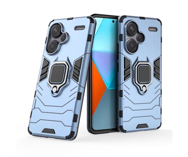 Чохол накладка Ricco Black Panther Armor для Xiaomi Redmi Note 13 Pro Plus Синій