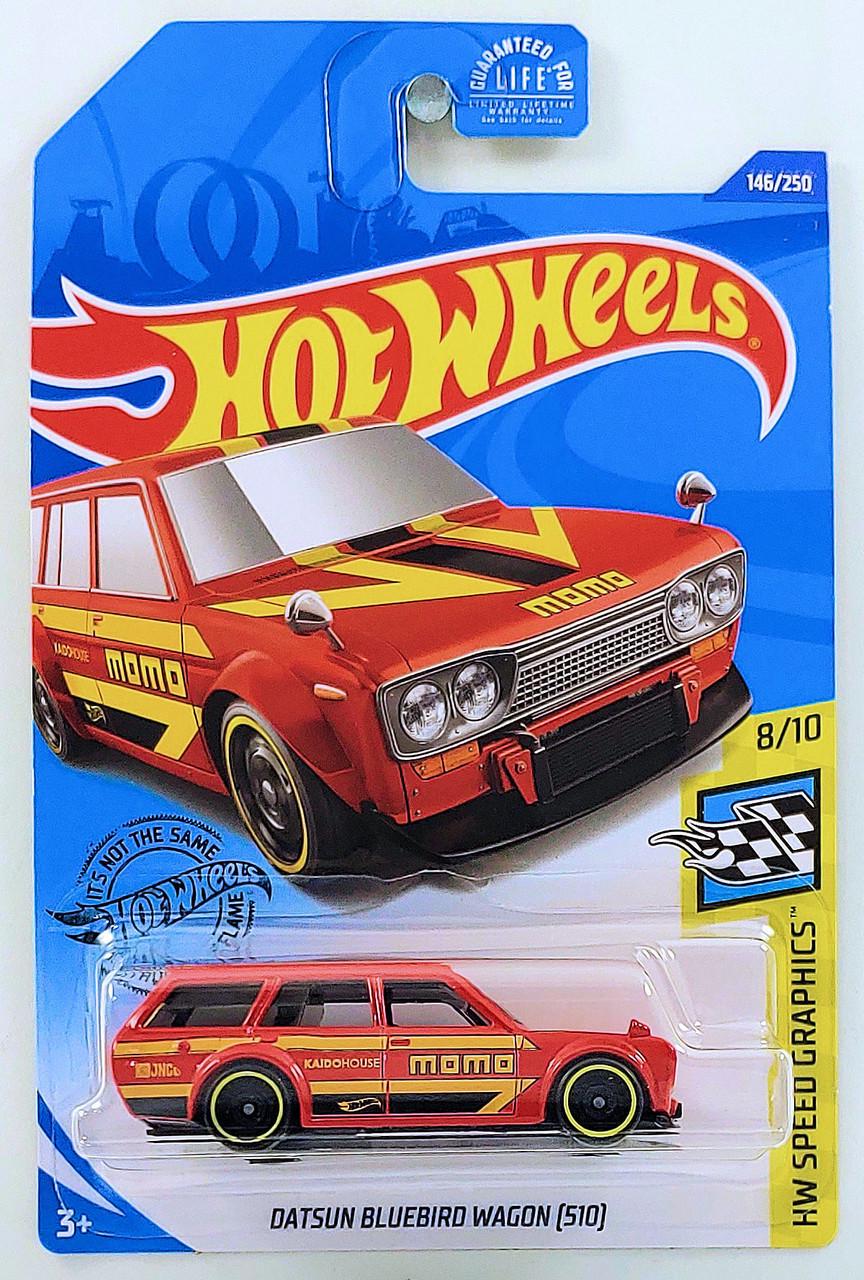 Игрушечная машинка Hot Wheels Datsun Bluebird Wagon 510 2020 Speed Graphics №146 red MOMO (GHC90)