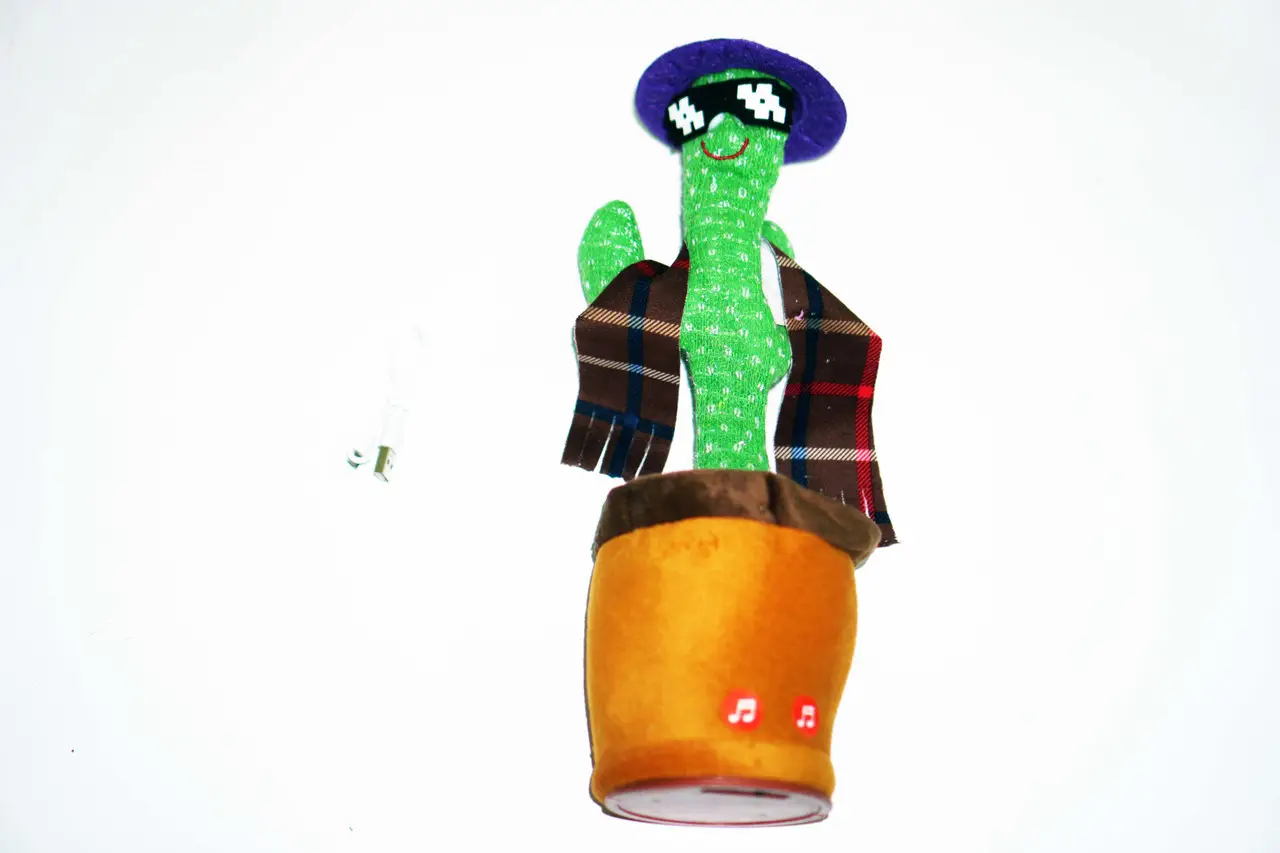 Кактус співаючий в окулярах і капелюсі (22691596) - фото 6 Кактус співаючий в окулярах і капелюсі (22691596) - фото 6