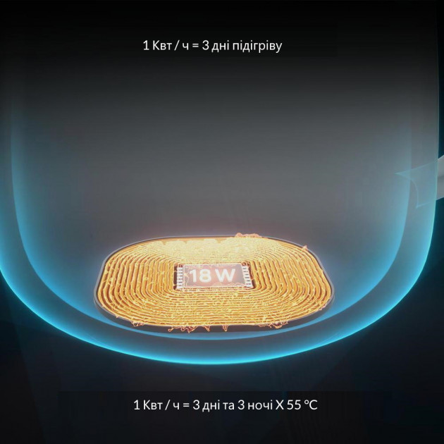 Чашка з підігрівом Jackom HC2-W з бездротовою зарядкою QW3 18W Білий (8516800000) - фото 8