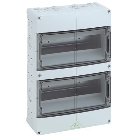 Щит модульный AK 24 24 модуля с PE/N клеммой и аксессуарами IP 65 250х370х122 мм (sp73542401)