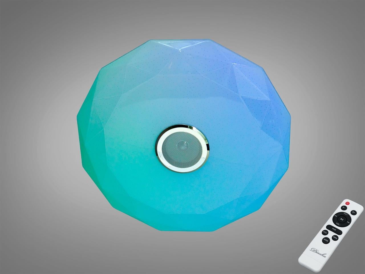 Люстра потолочная светодиодная TUYA 80Вт RGB Bluetooth Белый (2989241256)