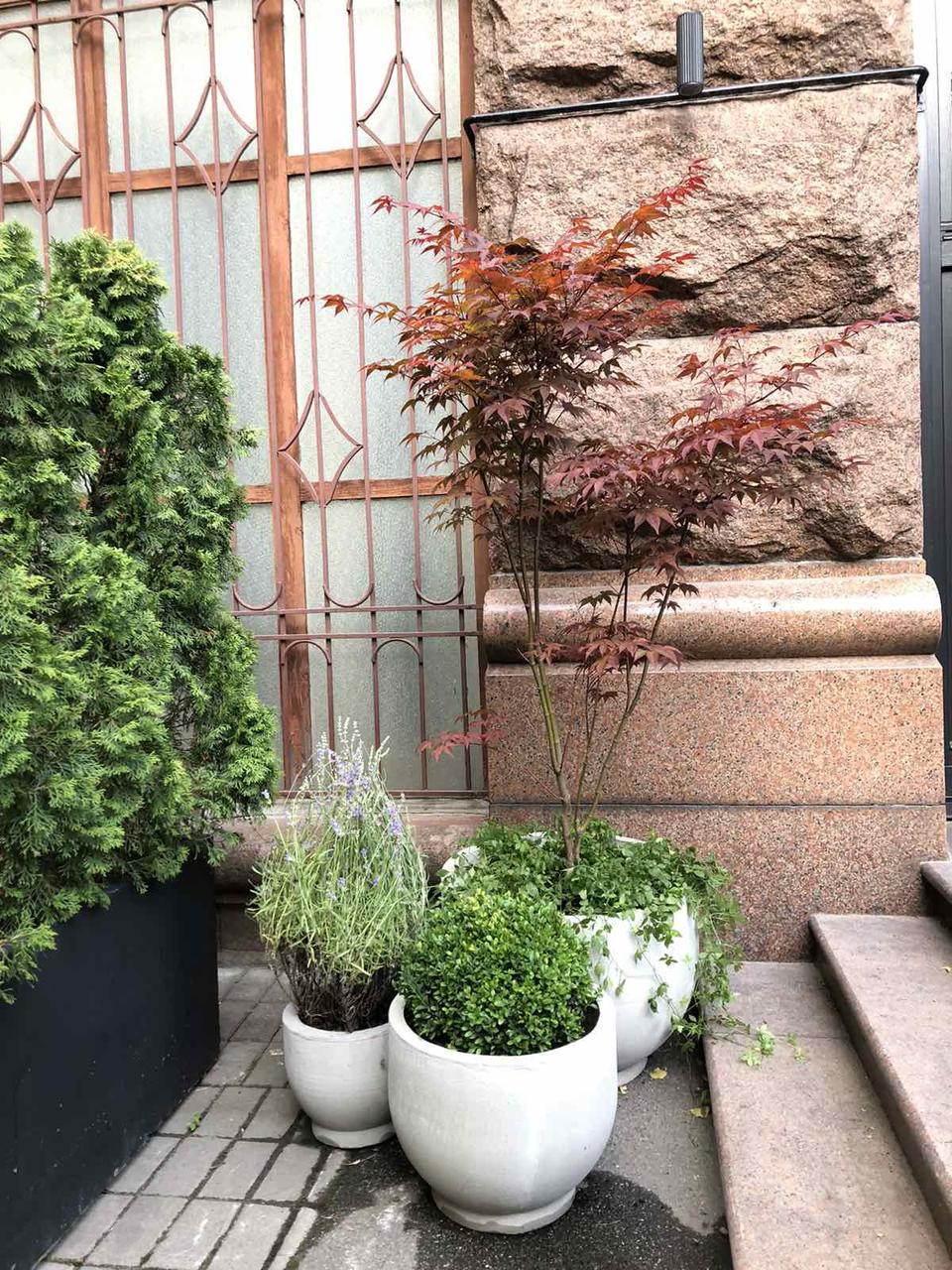 Вазон бетонний вуличний TIV5 Тіволі для саду/будинку/тераси 350x450 мм 28 кг 35 л - фото 5