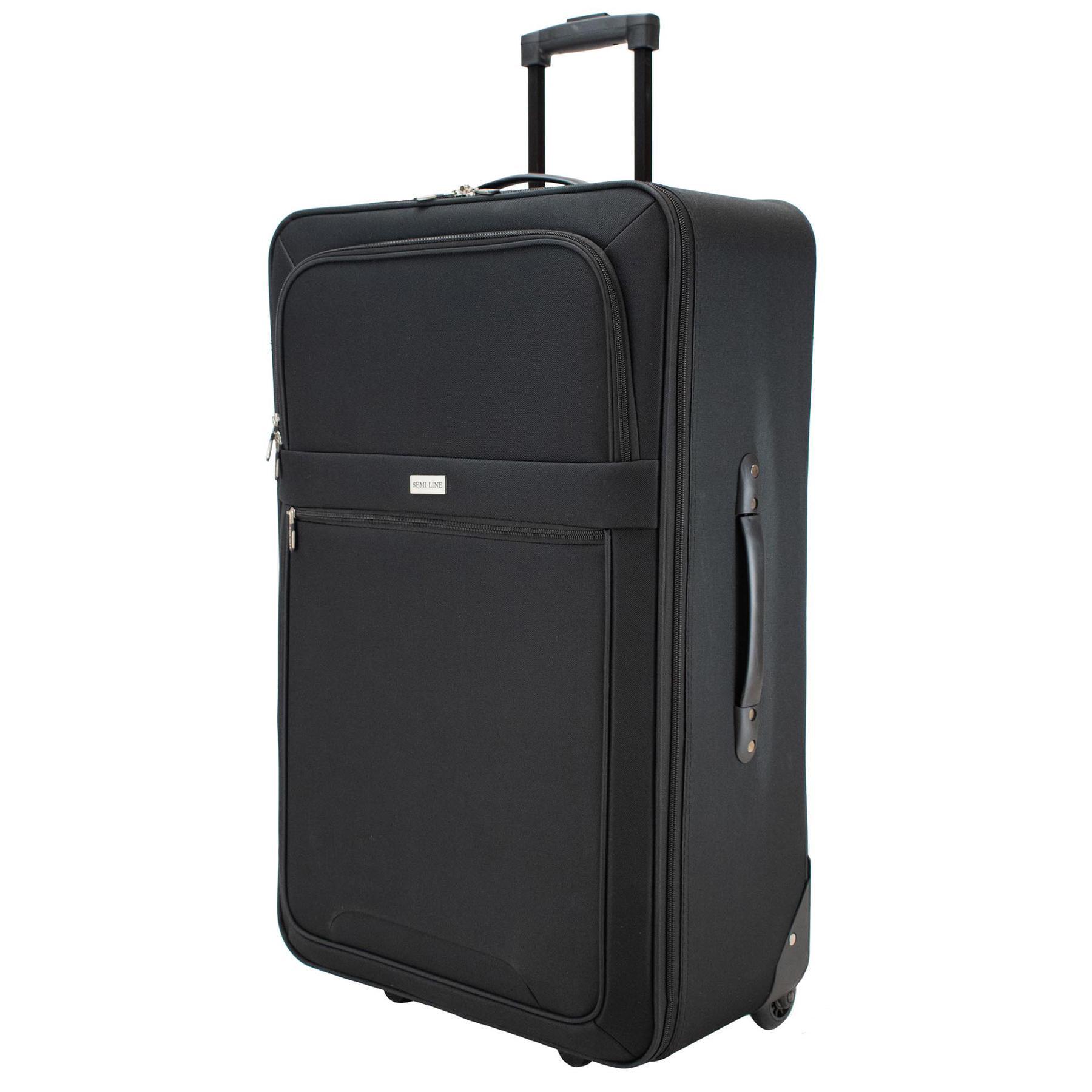 Чемодан большой Semi Line 28" Polyester L Black (T5659-3)