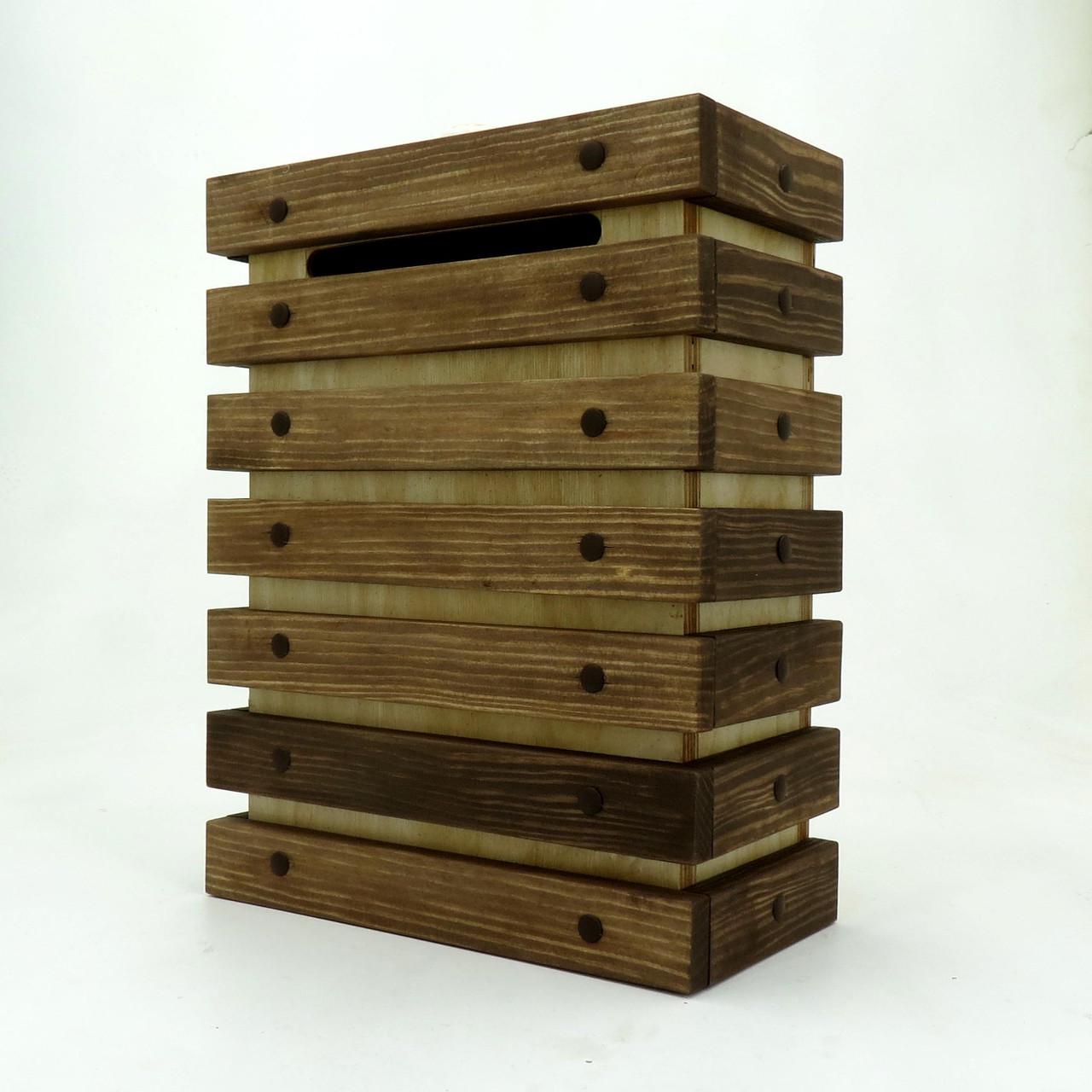 Почтовый ящик из дерева Нева Мокко (ПЧТ-001011)