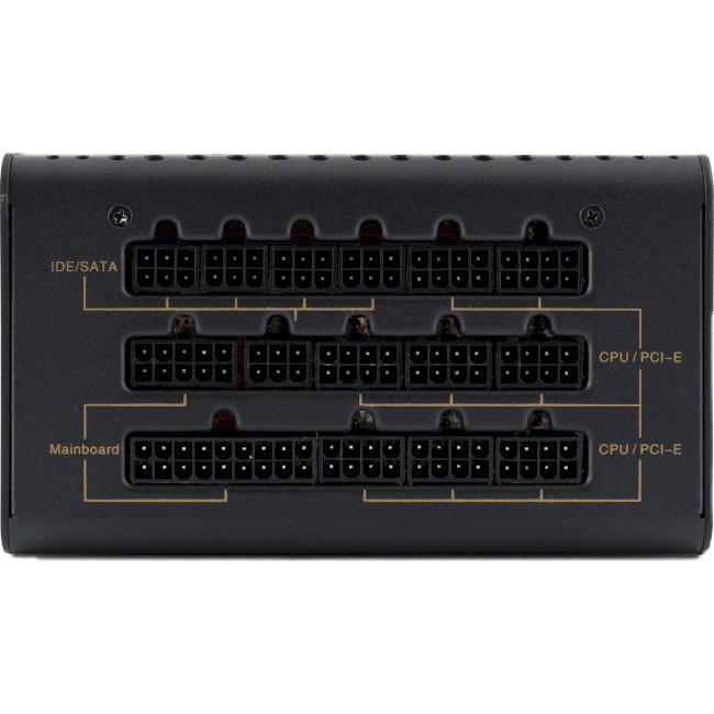 Блок питания для компьютера MODECOM Volcano 650Вт Gold (ZAS-MC90-SM-650-ATX-VOLCA) - фото 5