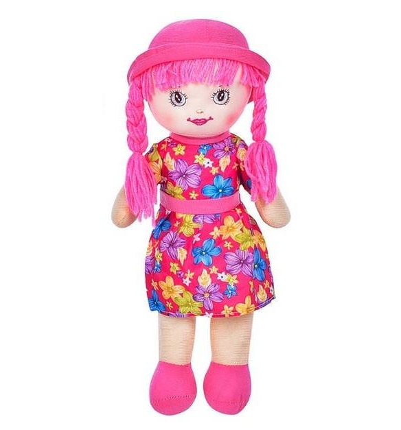 Кукла мягкая 30-1-40 38 см с петелькой (4118Р)
