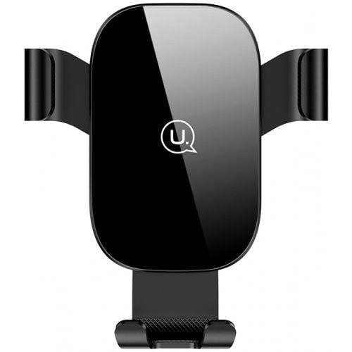 Держатель для телефонов в машину Usams US-ZJ052 Gravity Car Holder Black (19406)