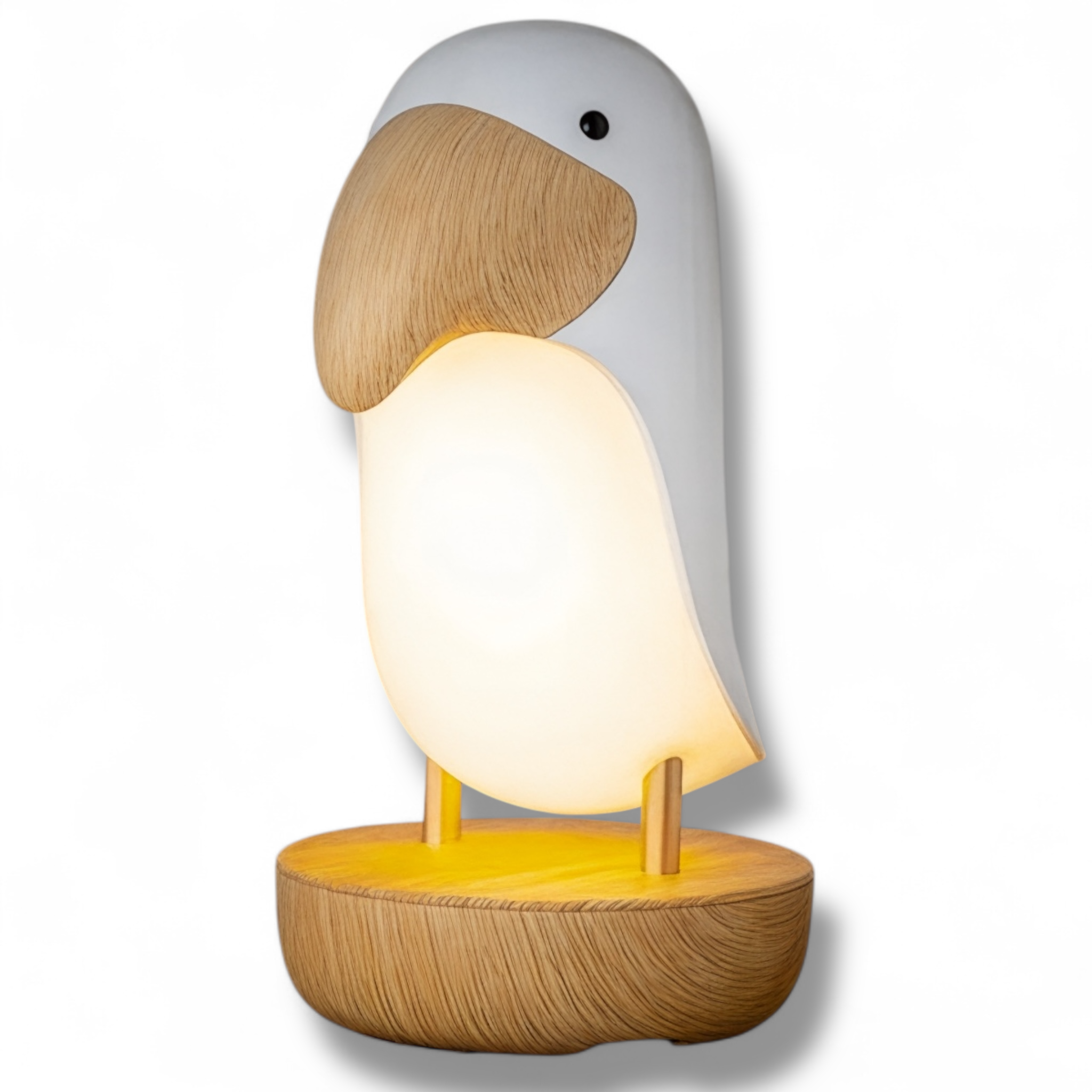 Нічник дитячий акумуляторний Тукан із колонкою сенсорний (23808448) - фото 1 Нічник дитячий акумуляторний Тукан із колонкою сенсорний (23808448) - фото 1