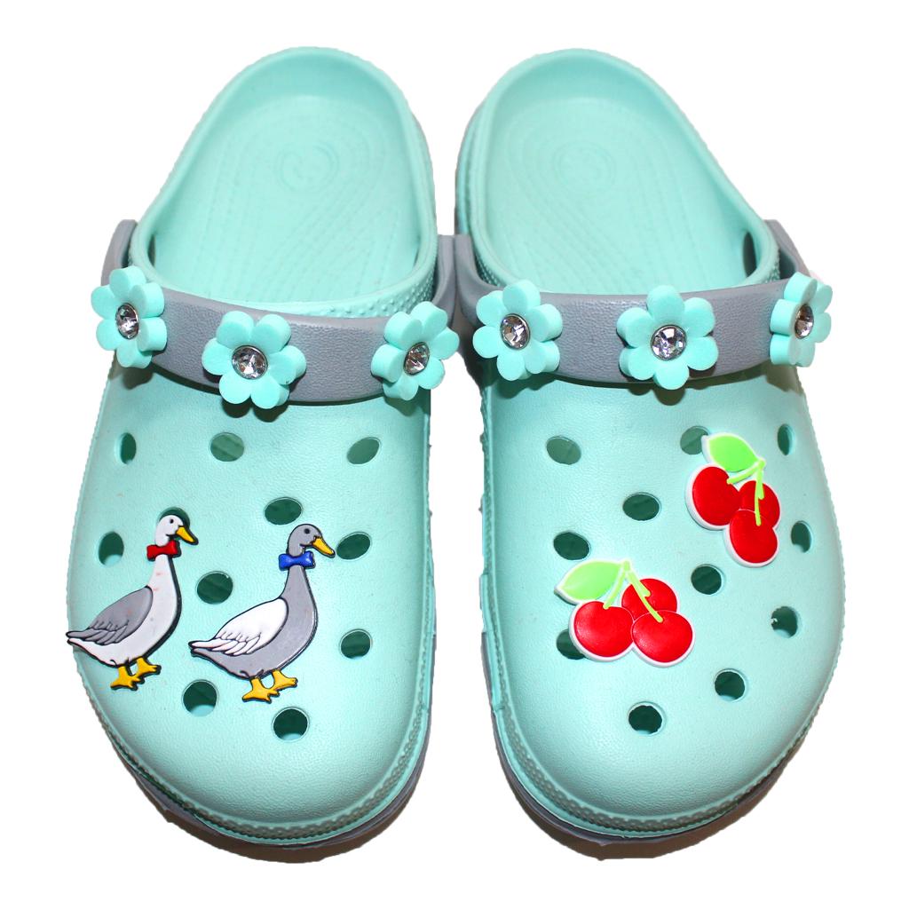 Сабо женские Jose Amorales 116584 р. 39 Бирюзовый