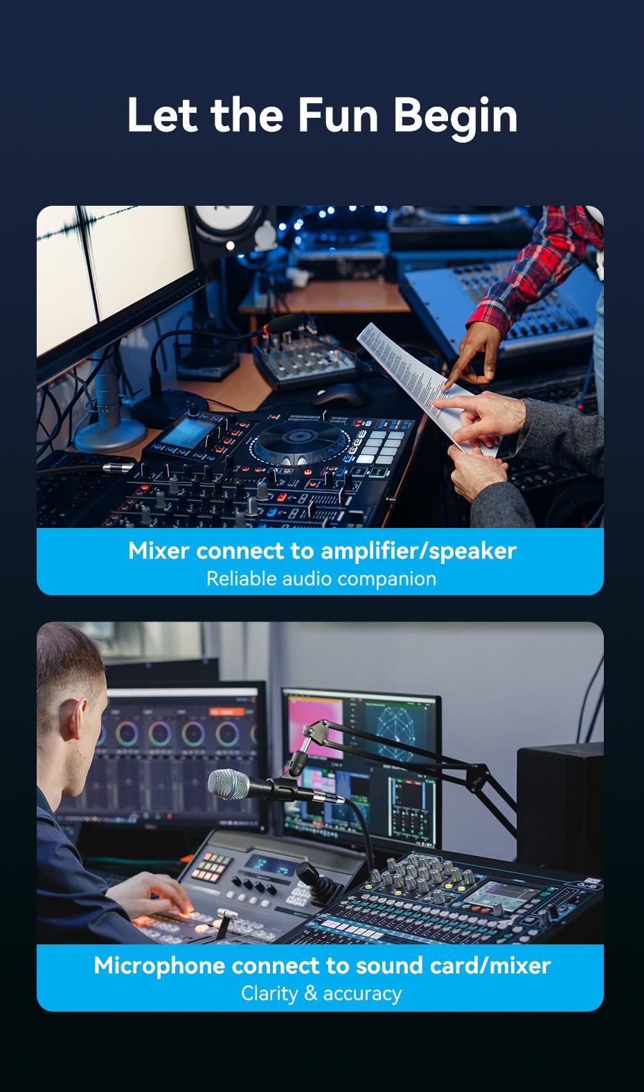 Кабель мікрофонний Vention XLR 5 м Балансний посріблена мідь OFC потрійне екранування 5 м Синій (BLALJ) - фото 11 Кабель мікрофонний Vention XLR 5 м Балансний посріблена мідь OFC потрійне екранування 5 м Синій (BLALJ) - фото 11