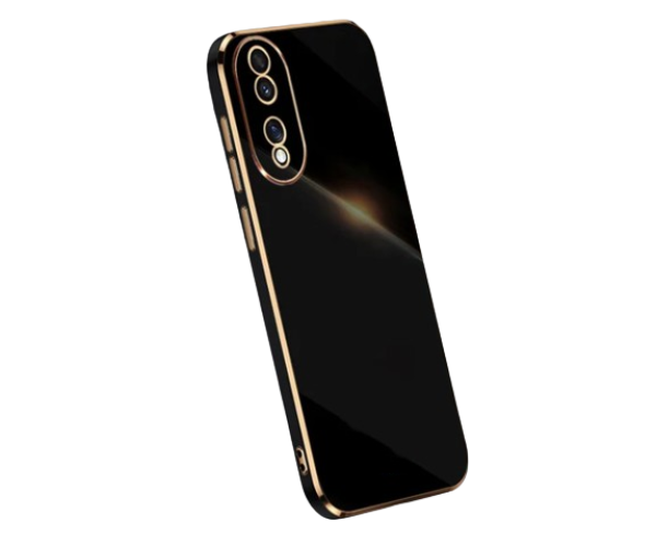 Чохол накладка Silicone Adds 6D для Honor 70 Чорний