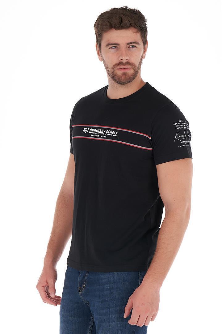 Футболка мужская Kvl 10105847 S Черный