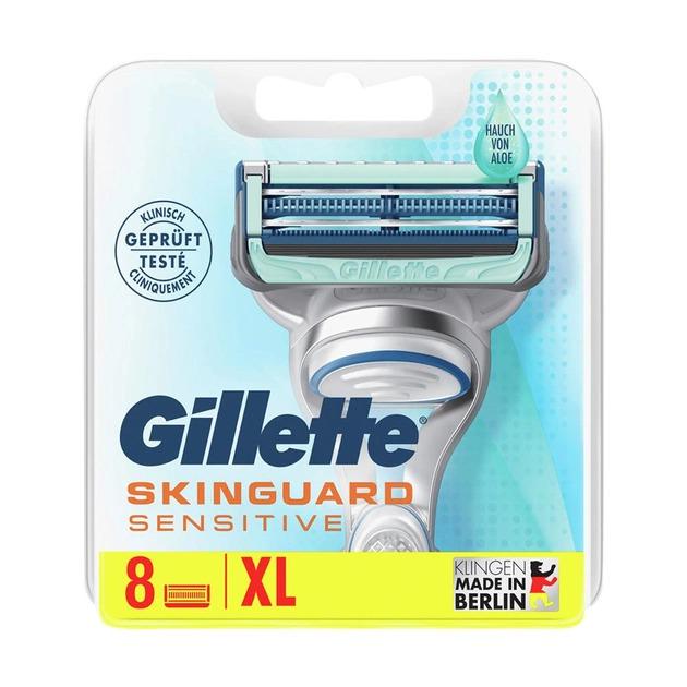 Змінні касети для гоління чоловічі Gillette Skinguard Sensitive 8 шт. - фото 2