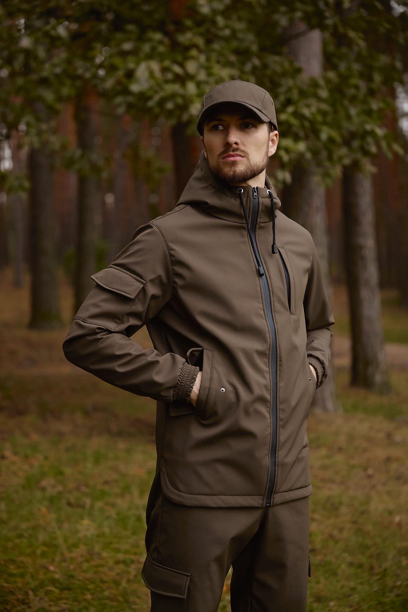 Куртка мужская Intruder softshell 3XL Хаки - фото 2