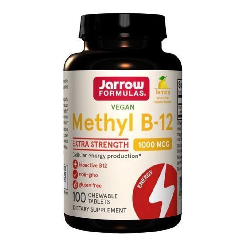 Витамин В12 метилкобаламин Jarrow Formulas Methyl B-12 1000 mcg Лимон 100 леденцов (08528-01)