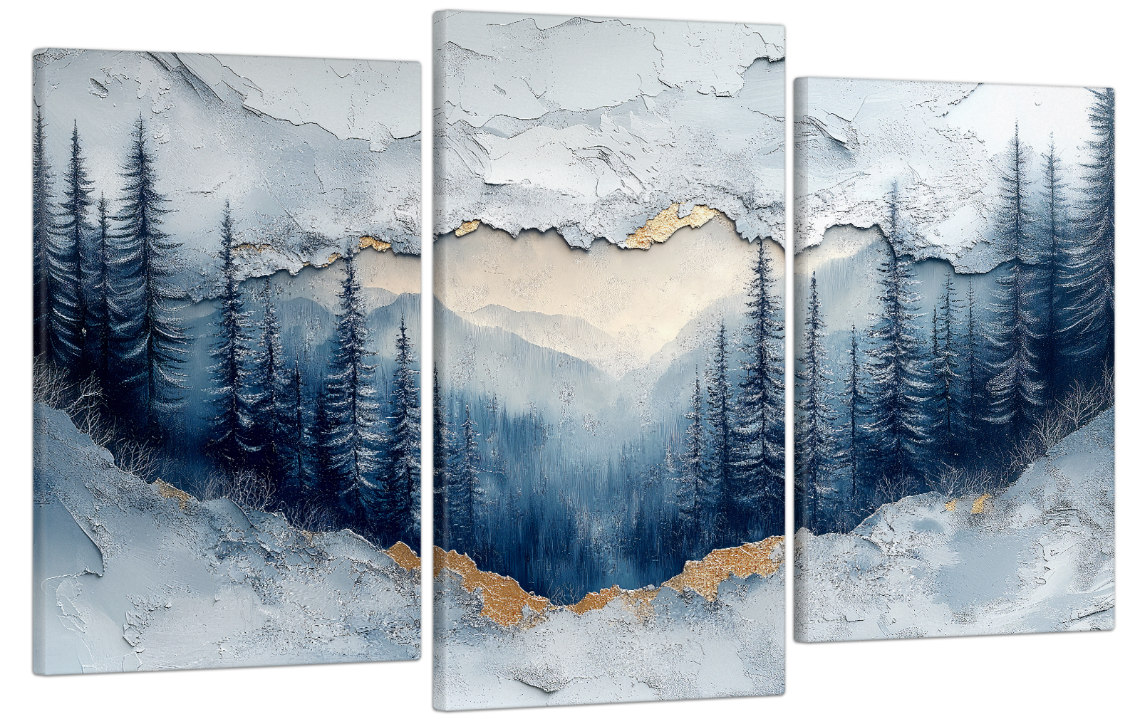 Картина на холсте МАКО магия горного утра 53x100 см (MK30512)