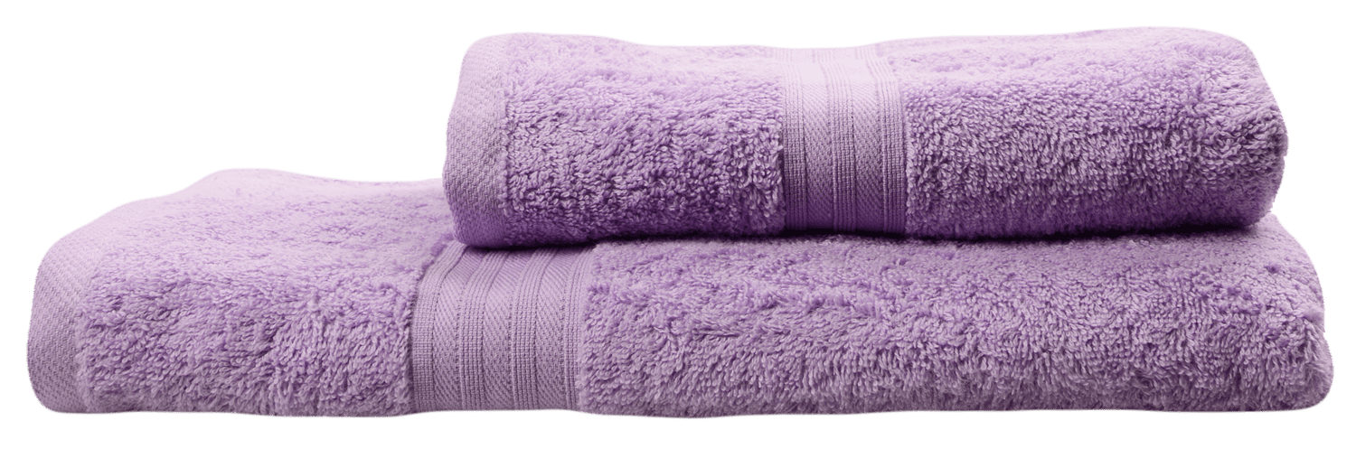 Набор банных хлопковых полотенец SOHO Abba Lilac 50х90/70х140 см (31104324)