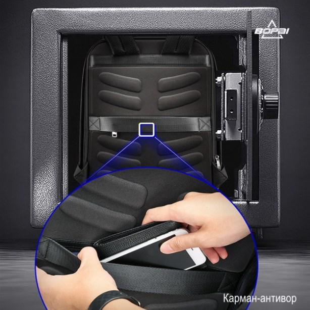 Рюкзак городской Bopai ультратонкий c USB портом - фото 9