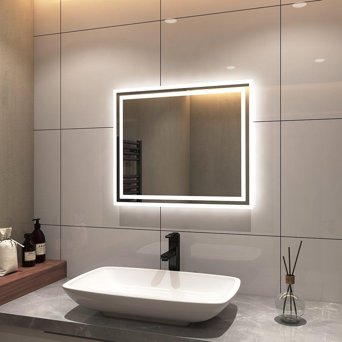 Зеркало Dim Dzerkal VUNO с LED-подсветкой 70х100 см (9638)