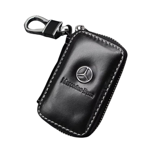 Ключница для автомобиля с логотипом Mercedes Черный (4302)