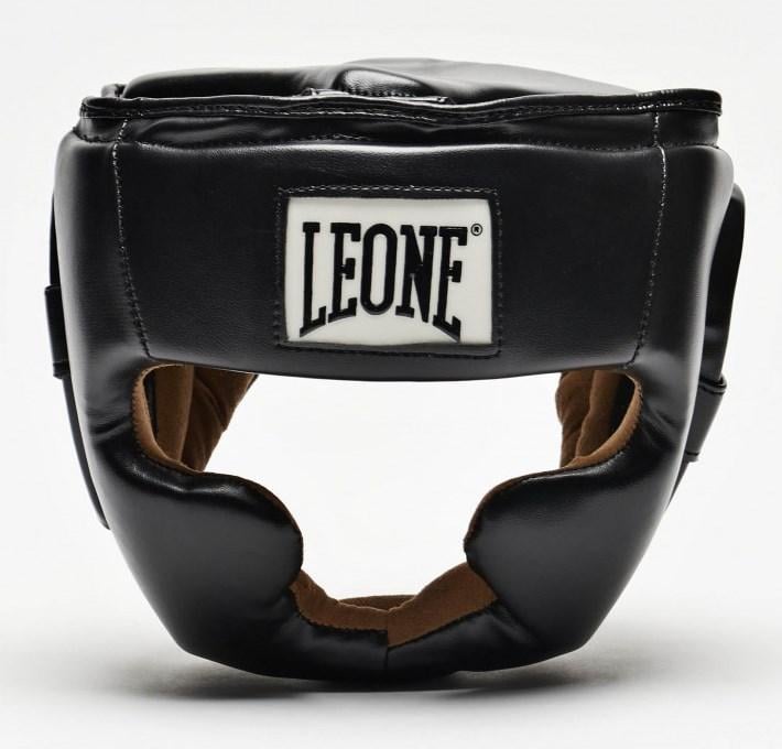 Боксерський шолом Leone Junior S Black - фото 1