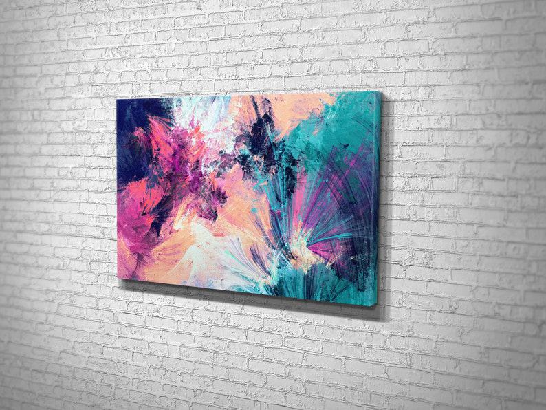 Картина для интерьера Яркая абстракция 120x80 см (606) Картина для интерьера Яркая абстракция 120x80 см (606)