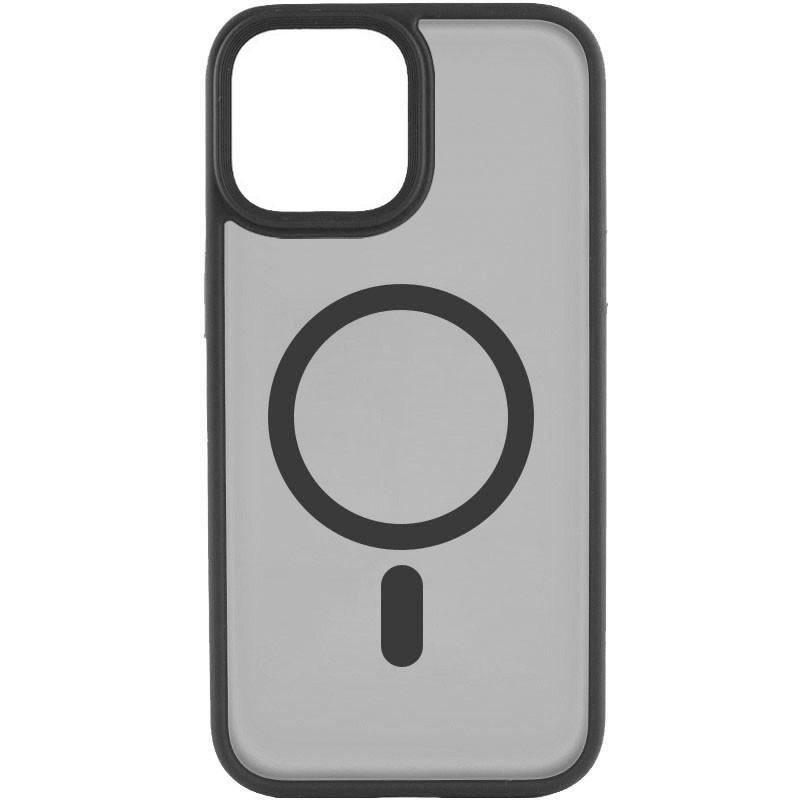 Протиударний Чохол Epik для Apple iPhone 15 Plus (6.7") Metal Buttons with MagSafe TPU+PC Чорний