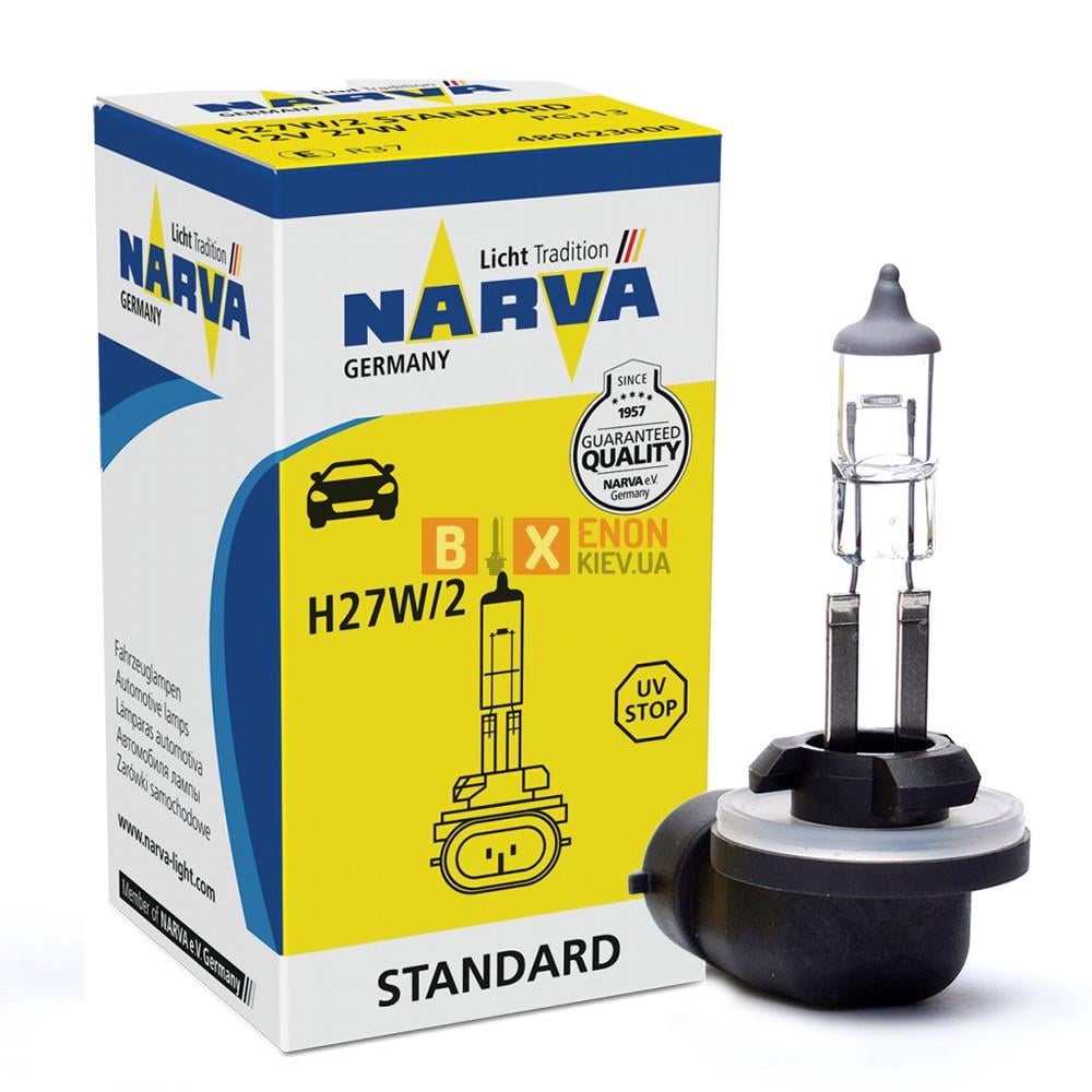Лампи галогенні H27/2 12 V 27 W Standart 48040 12?8 V