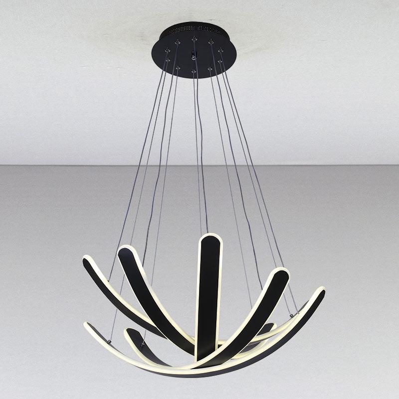 Люстра подвесная LED Light House LS-13223 -5 Черный