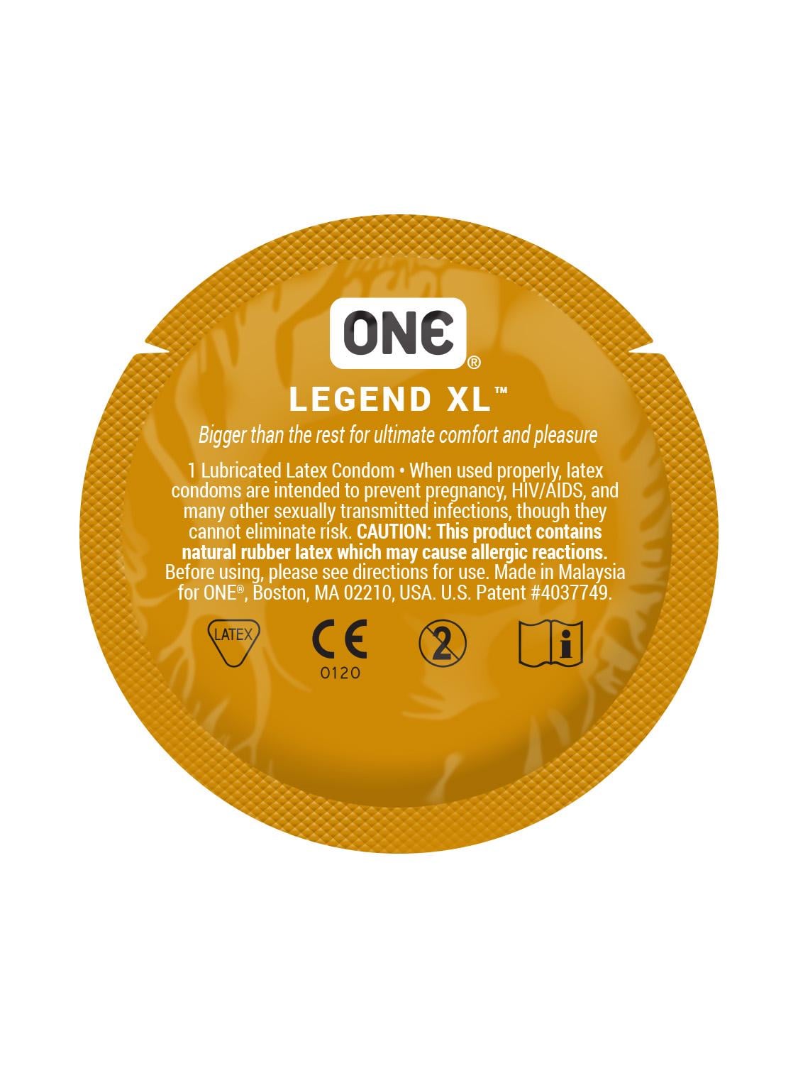 Презервативы One Legend XL 3 шт.