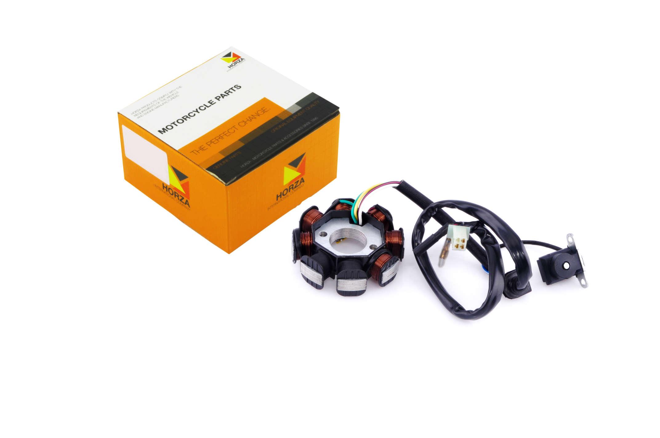 Статор генератора HORZA для 4T GY6 50 (G-2185)