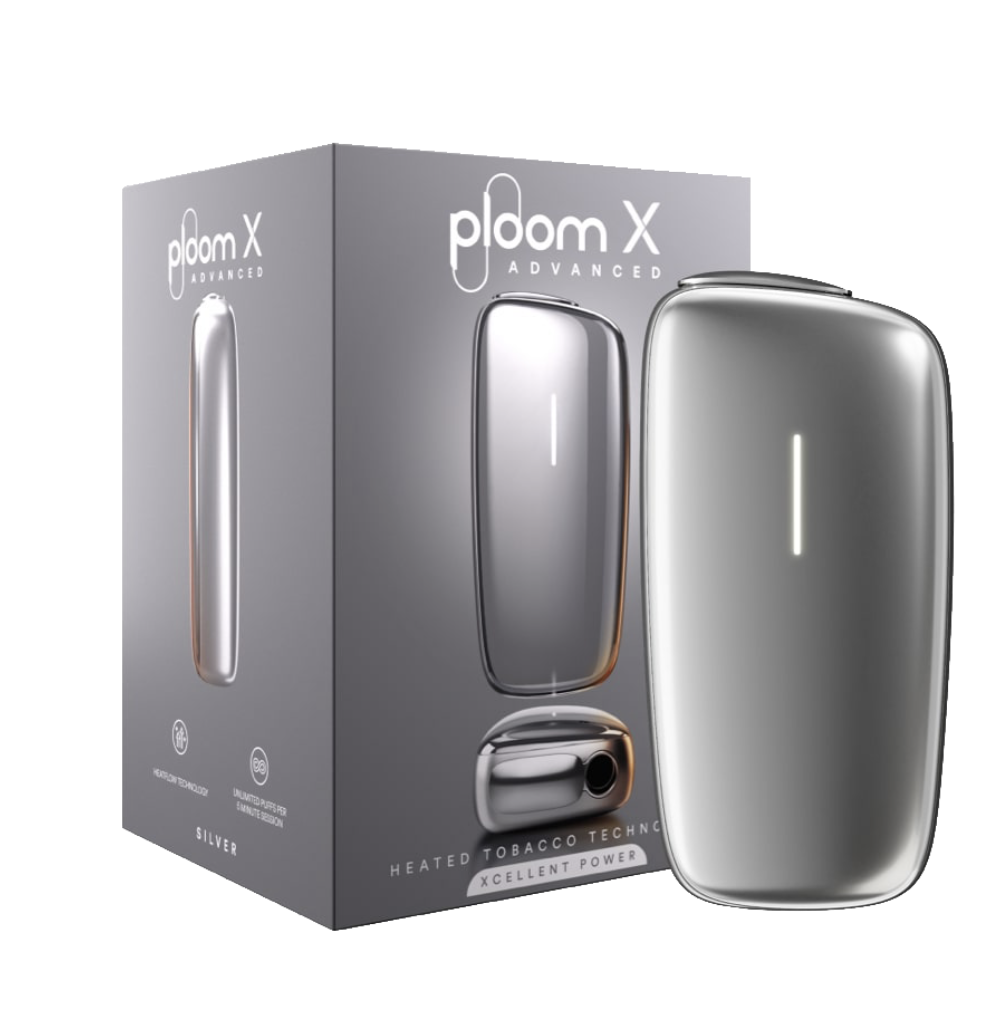 Пристрій для нагрівання Ploom X Advanced Сріблястий