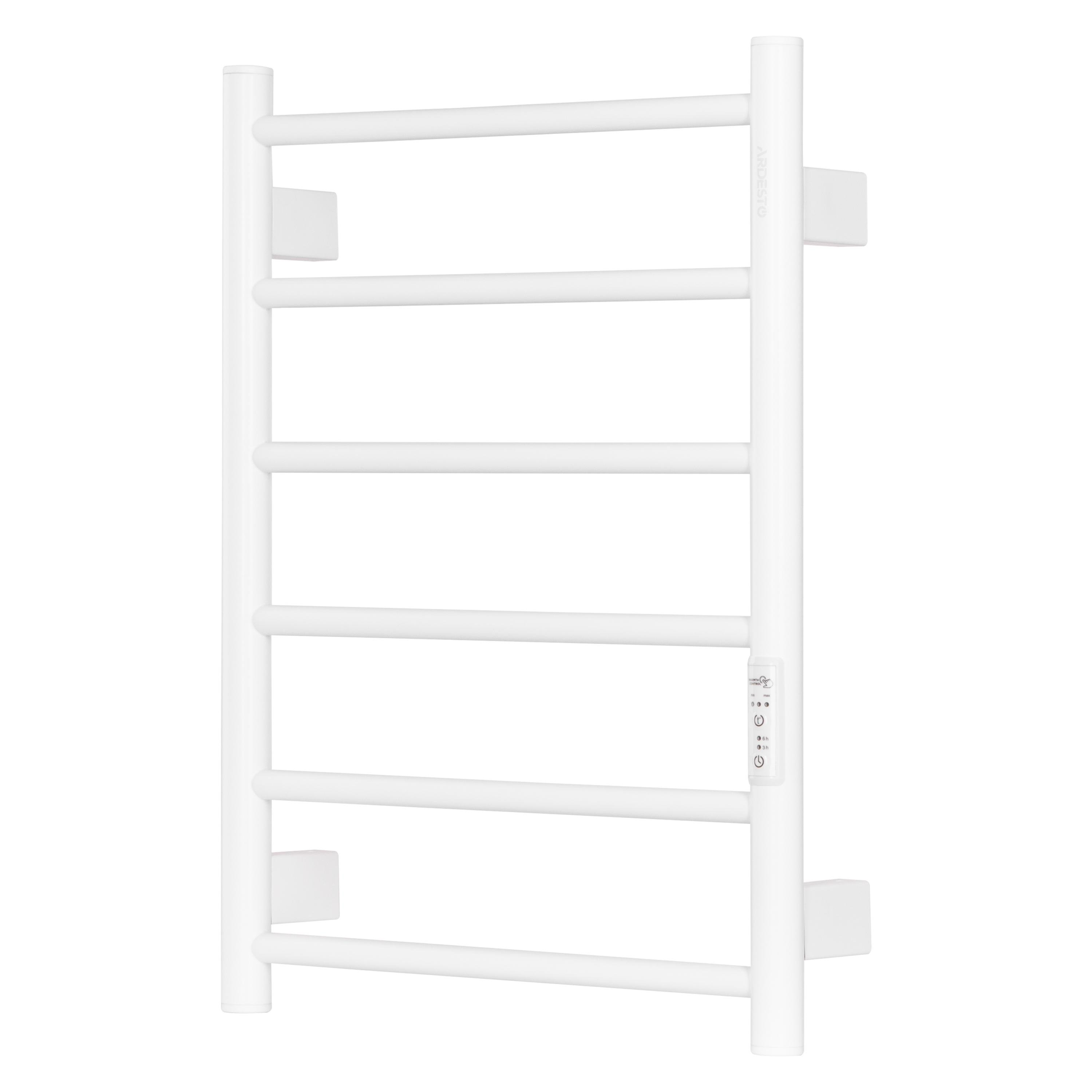 Рушникосушка електрична Ardesto Classik TR K 60 Вт з таймером Білий матовий (6.1.0600.0600.06.WM)