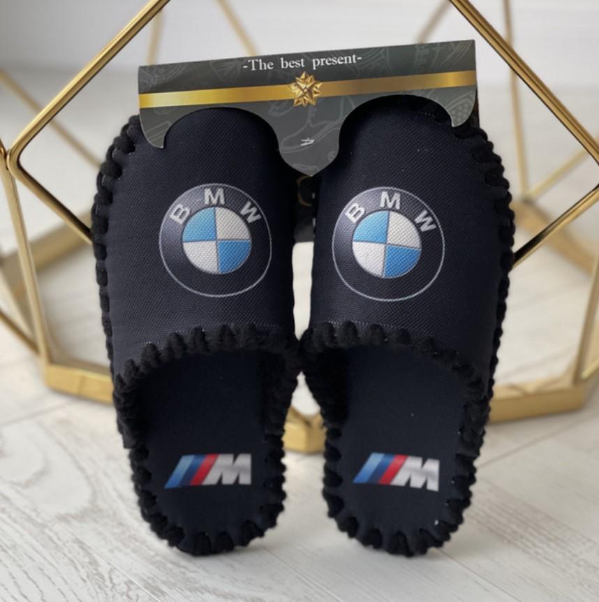 Домашние тапочки унисекс BMW р. 44-45 Черный (VE-669-44-45) - фото 3 Домашние тапочки унисекс BMW р. 44-45 Черный (VE-669-44-45) - фото 3