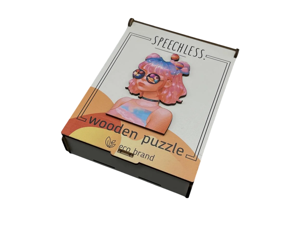 Пазл деревянный Speechless Девушка 80 деталей 30х30 см (PZ-34) Пазл деревянный Speechless Девушка 80 деталей 30х30 см (PZ-34)