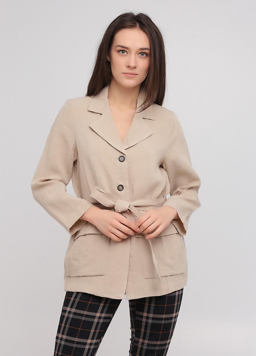 Жакет S Светло-бежевый (8040401abr) Жакет S Светло-бежевый (8040401abr)