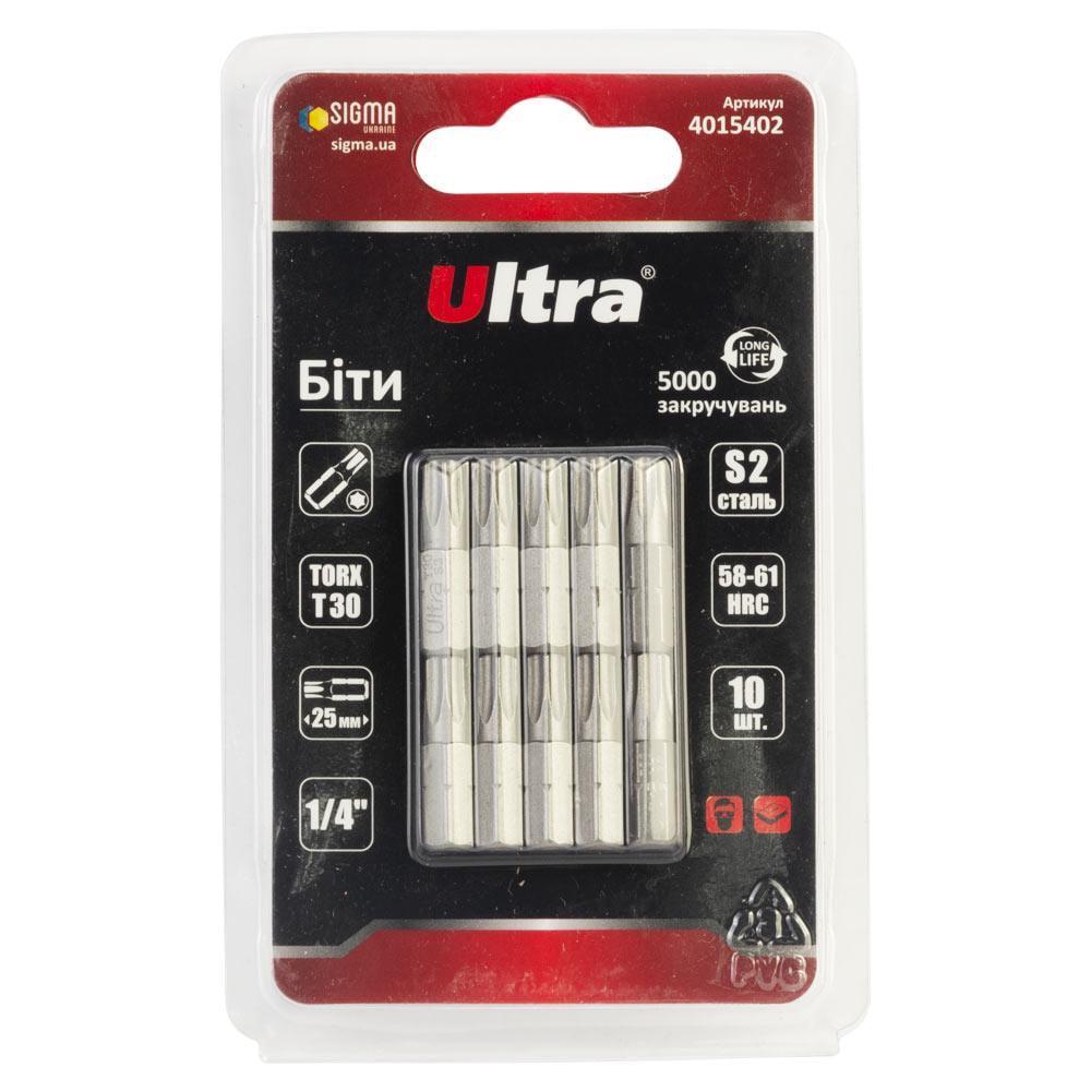 Набор бит Ultra TORX 30x25 мм 1/4" 10 шт. S2 в блистере (4015402) Набор бит Ultra TORX 30x25 мм 1/4" 10 шт. S2 в блистере (4015402)