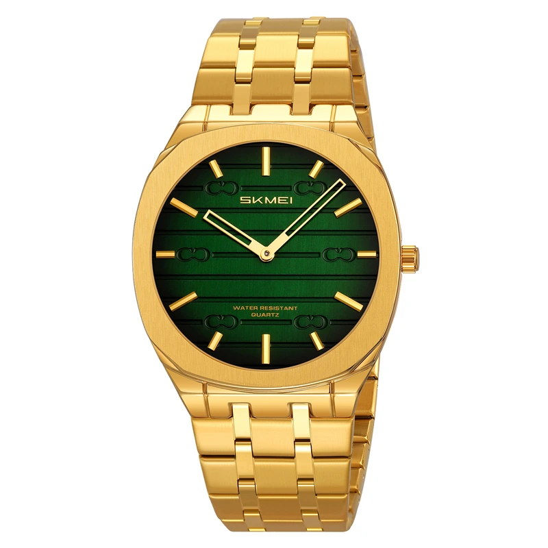 Наручний годинник Skmei 9372GDGN Gold/Green