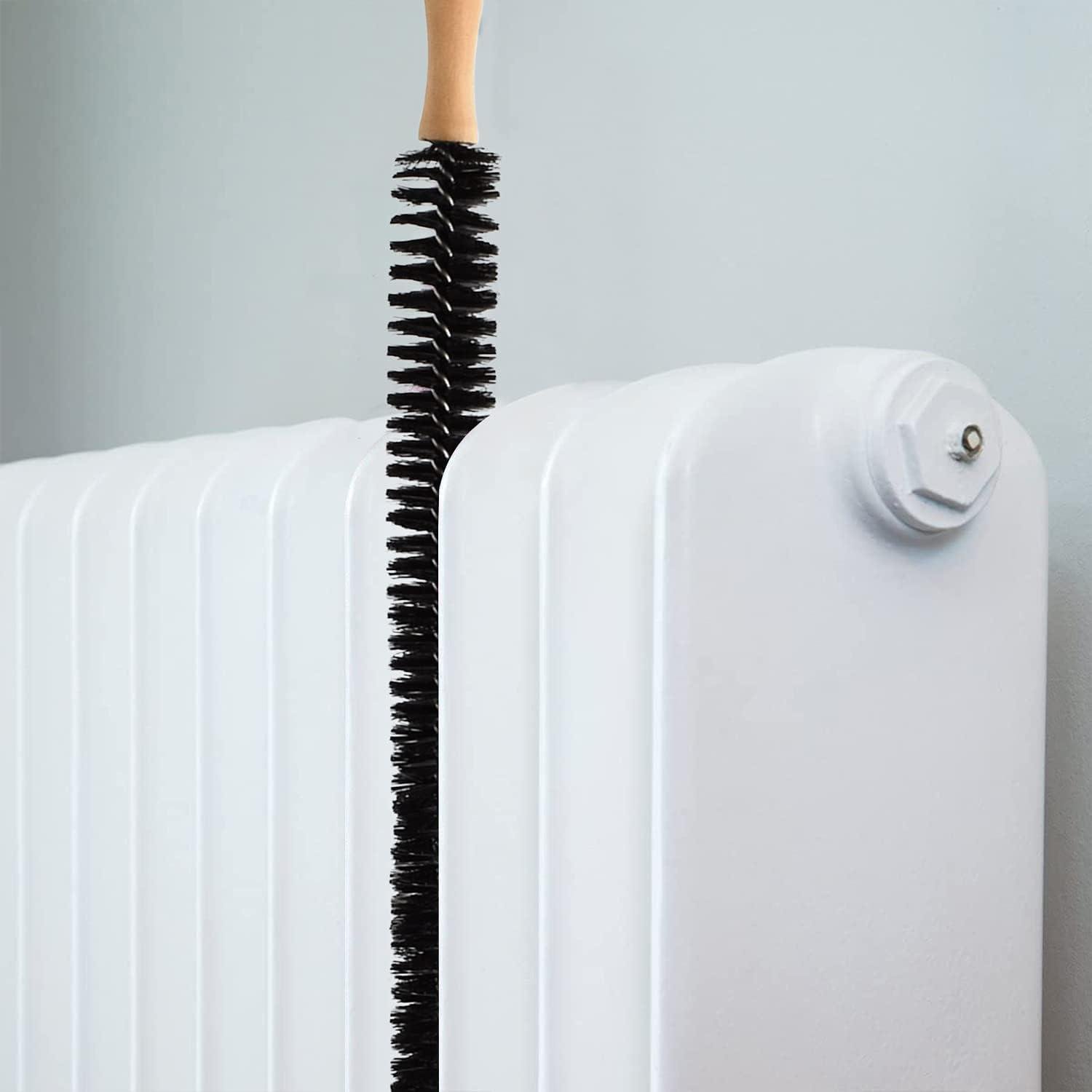 Щетка-ершик для чистки радиаторов гибкая 75 см Черный с бежевым (2498595958) - фото 5 Щетка-ершик для чистки радиаторов гибкая 75 см Черный с бежевым (2498595958) - фото 5