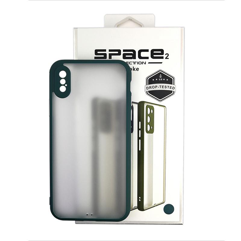 Чехол Space 2 Smoke Case for iPhone XS Green (29caa1-4022) Чехол Space 2 Smoke Case for iPhone XS Green (29caa1-4022)