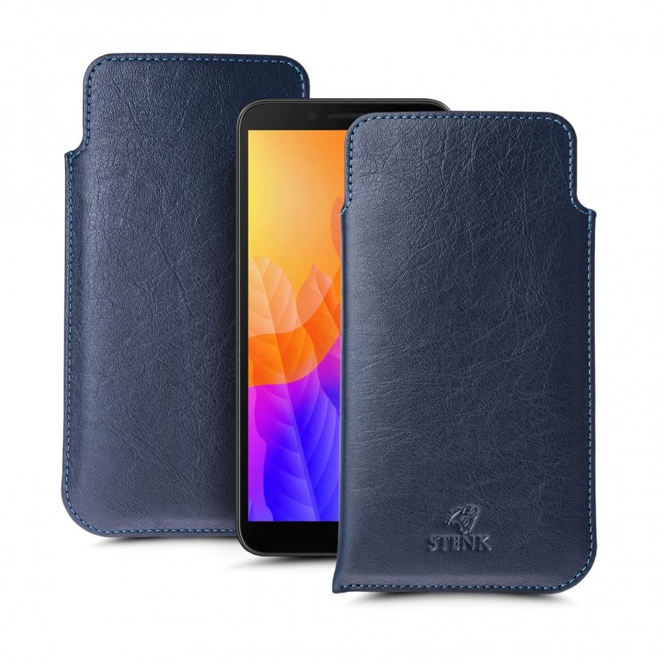 Футляр Stenk Elegance для Huawei Y5P Синий (65956)