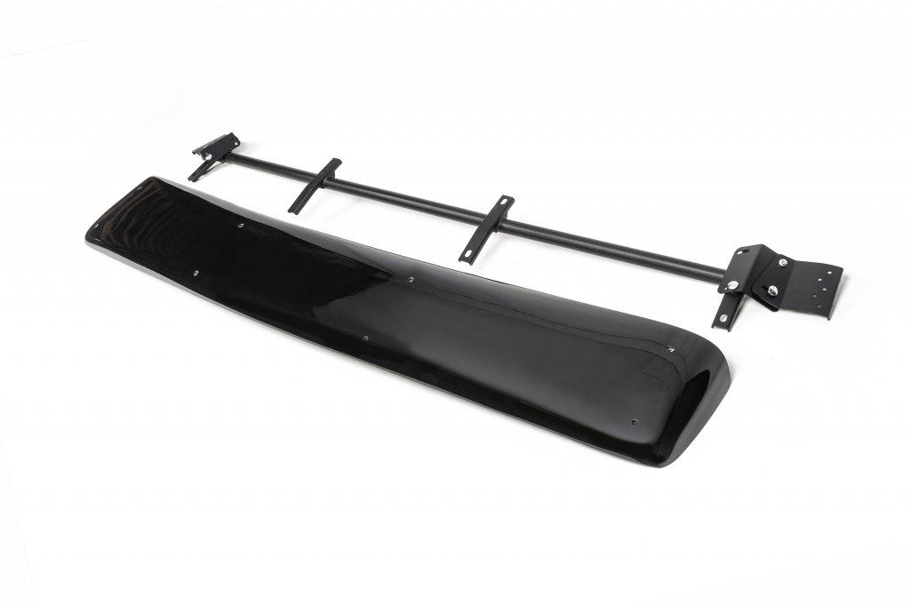 Козырек на лобовое стекло Digital Designs для Toyota Land Cruiser 100 abs-пластик Черный