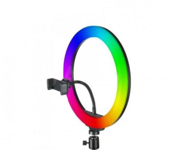 Селфі-кільце з RGB підсвічуванням Soft Ring Light MJ300 1230 без стійки - фото 3