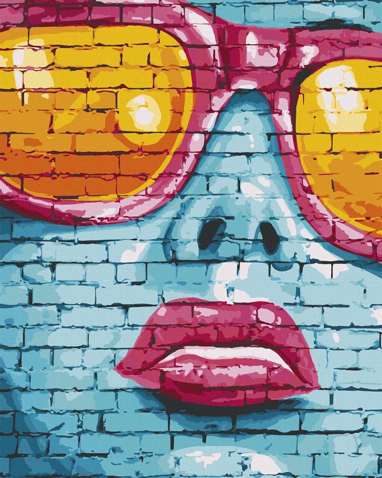 Картина по номерам ART CRAFT Street art girl 10248-AC 40x50 см (RLT19934)