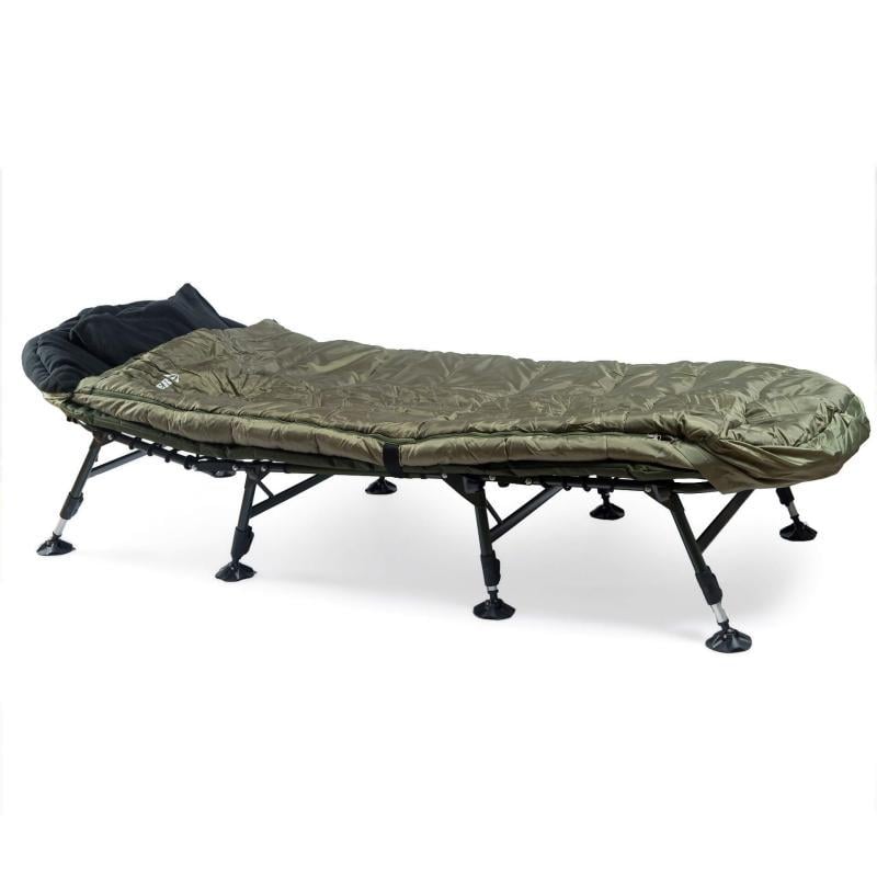 Раскладушка Ranger BED 81 Sleep System карпова со спальным мешком 35-47х206х89,5 см (RA5506)